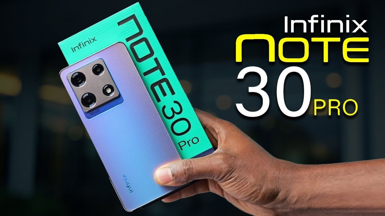 Infinix Note 30 Pro: Where Style Meets Savings.